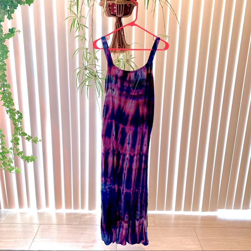 Gypsy Rose Tie Dye Maxi Dress